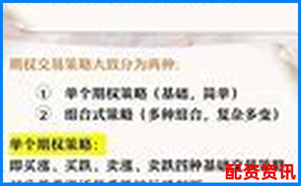 股票期权杠杆原理及其投资策略解析-信托配资业务 标准化业务