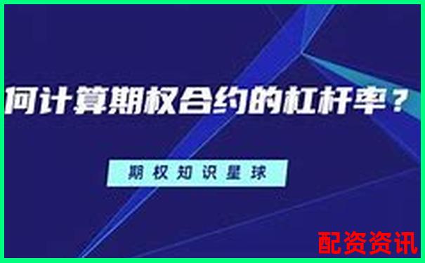 期权杠杆倍数的计算方法与原理详解-中国股票配资网站有哪些平台